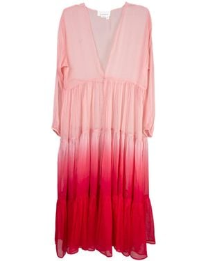 Saachi Ombré Tiered Sheer Kimono