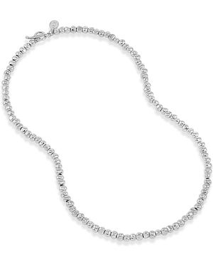 Dower & Hall Chunky Nomad Nugget Necklace - Metallic