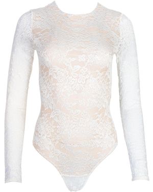 Daily Underwear Bodysuit Katy Creamy - White