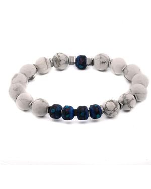 Ebru Jewelry Spiritual Beaded & Energy Bracelet - Metallic