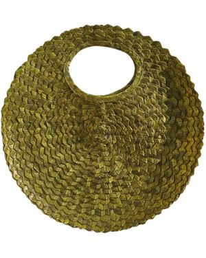 OhSun Finny Straw Handbag - Green