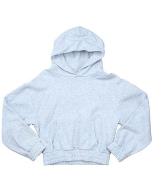 Circular Path Hoodie Sweatshirt - Blue