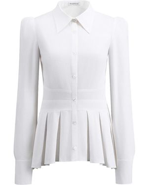 RIVERPEACE.CO Pleated Shirt - White