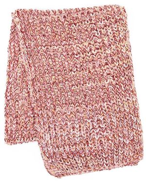 Cara & The Sky Florence Knitted Chunky Oversized Scarf - Red