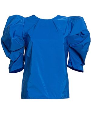 Bianca Popp Victorian Sleeves Blouse - Blue