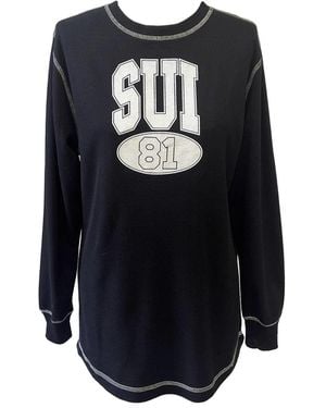 Anna Sui Sui Thermal Shirt - Blue