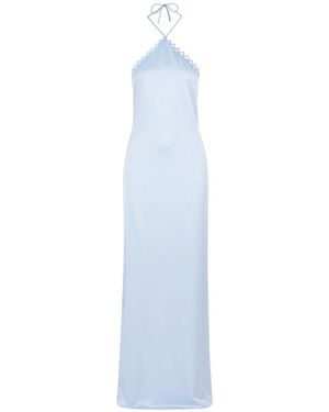 Yelda Alatekin Daphne Baby Maxi Dress - Blue