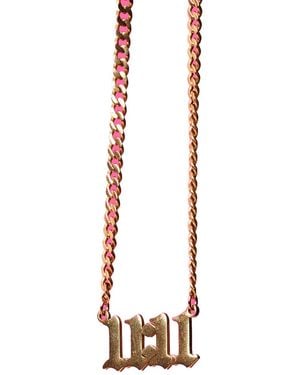Isaiah 54:17 The Eleven Eleven Necklace - Metallic