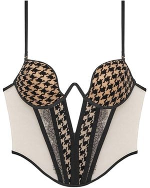 Perilla Lingerie Oxford One Corset - Metallic