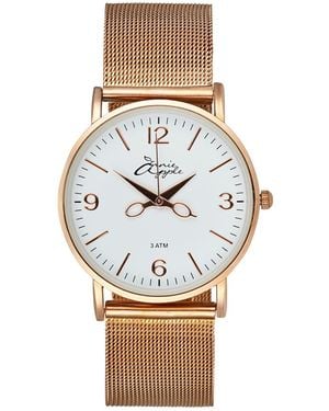 Bermuda Watch Company Alore/ Mesh Hairdresser Scissor Hands Wrist Watch - Metallic