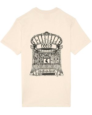 Ecco Metropolitain Cream T-Shirt - Natural