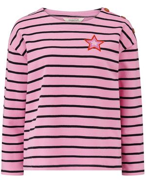 Sugarhill Celine Breton Top, Star - Red