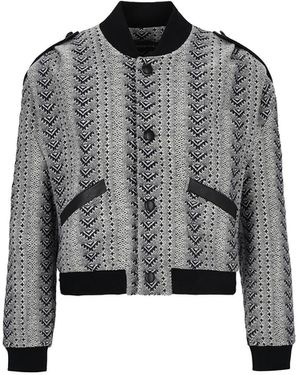 Mandragora Ira Wool Bomber Jacket - Gray