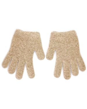 Maison Bogomil Short Knit Gloves - Natural