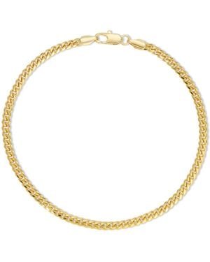 Glamrocks Jewelry Curb Chain Anklet - Metallic