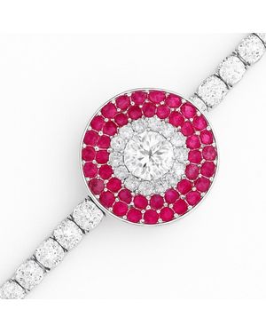 Maison De Gala Ruby Radiance Bracelet - Pink
