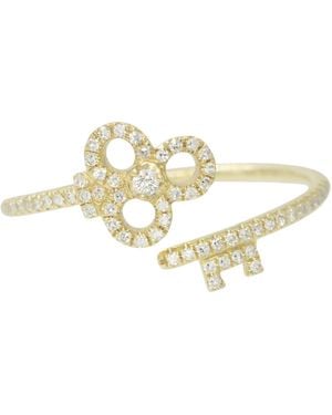 KAMARIA Diamond Key Ring - Metallic