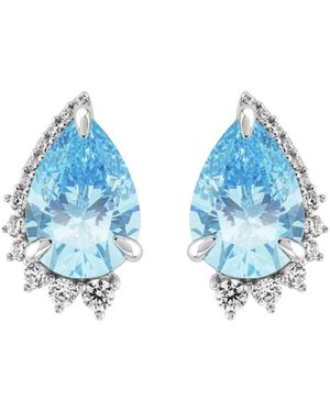 Arte Madrid Casa Real Celeste Earrings - Blue