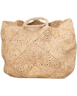 Zanatany Concepts Nico- Tote Bag - Metallic