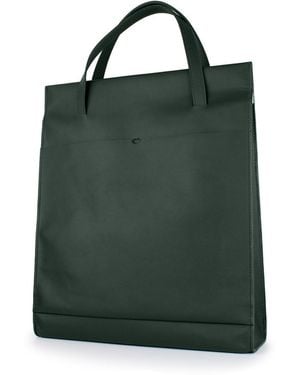 godi. Handmade Adjustable Leather Tote Bag - Green