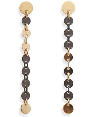 Kate Koel Mixed Metal Dot Earrings - Metallic