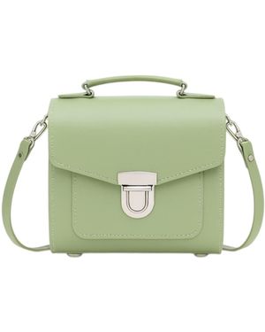 Zatchels Handmade Leather Sugarcube Plus - Green