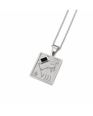 Cier Scorpio Zodiac Necklace - White