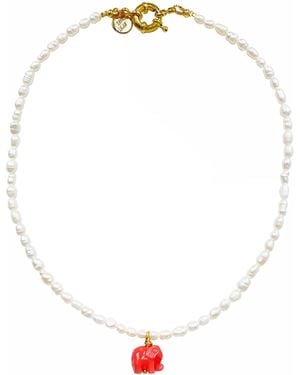 Smilla Brav Elephant Necklace - Metallic