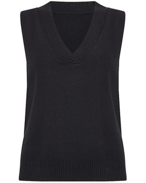 Lula-Ru Vest Jumper - Black