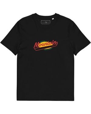 Anchor and Crew Original Mountain Supply Organic Cotton T-Shirt - Black