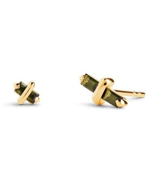 Kasun Candy Kiss Earrings - Metallic