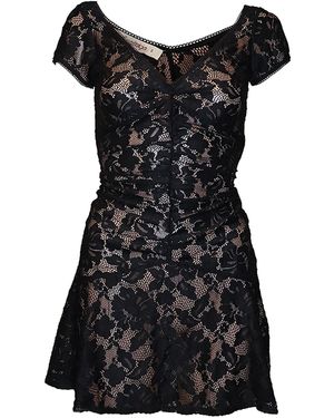 Love and Nostalgia Courtney Lace Dress - Black