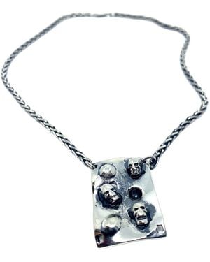 Tg-Jewellery by Tamara Gervasio Skull Choker - Blue