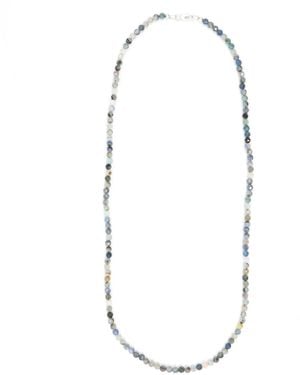 Shar Oke Kyanite Beaded Necklace - Metallic