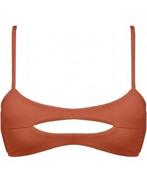 Sunsitiva Malta Upf Bikini Top - Brown