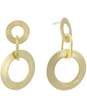 Marcia Moran Hannah Earrings - Metallic