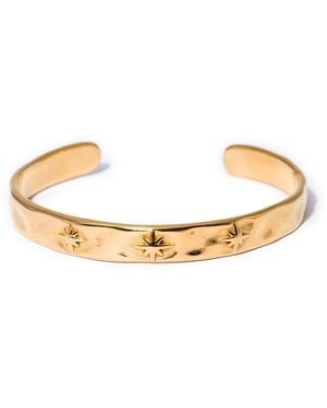 Kybele Studio North Star Cuff Bracelet - Metallic