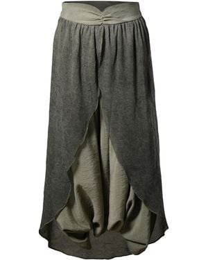 Zhenabia Gaia Salvar Khaki - Grey