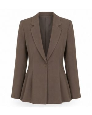 Jaïno London The Kensington Blazer - Brown