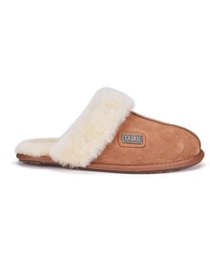 Australia Luxe Closed Mule Slippers Chestnut - Pink