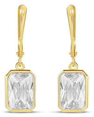 SHYMI Victorian Style Fancy Shape Drop Earrings - Metallic