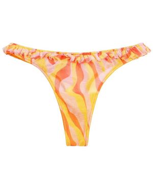 La Tribeau Stare Down Thong - Orange