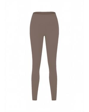 GOD SAVES QUEENS Second Skin Studio High-Waisted Legging Mushroom - Gray