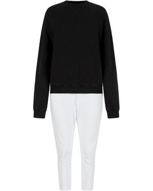 Clothes by Locker Room Oversized Sweatshirt & Jogger Set - Black
