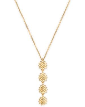 Grosse Jonquil Crystal Flower Statement Necklace, Series Gleam - Metallic