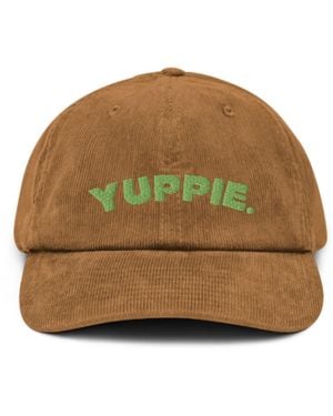 Quillattire Corduroy Yuppie Cap - Natural
