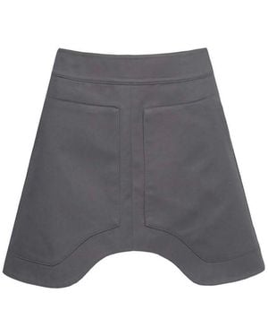 Van Brussel Nola Biker Skirt - Grey