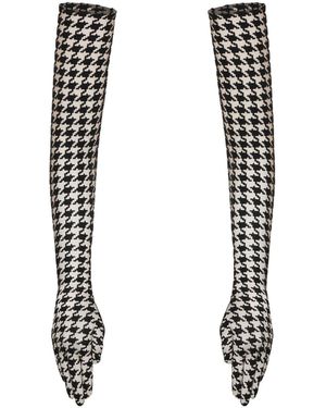 Perilla Lingerie Oxford Gloves - Black