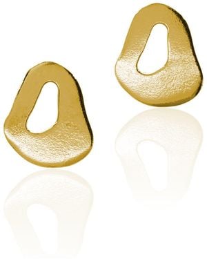 Bio-Trimmings Behring Earrings - Metallic