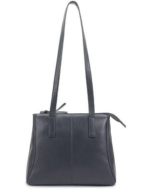 Lloyd Baker Hampi Leather Shoulder Bag - Blue